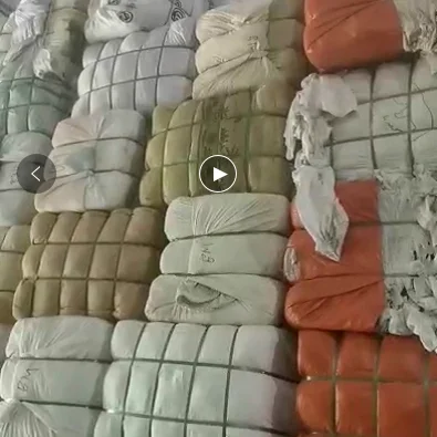 recycle white used  t shirt with printing colored logos and labels uncutted  for Industrial use absorb oil and water