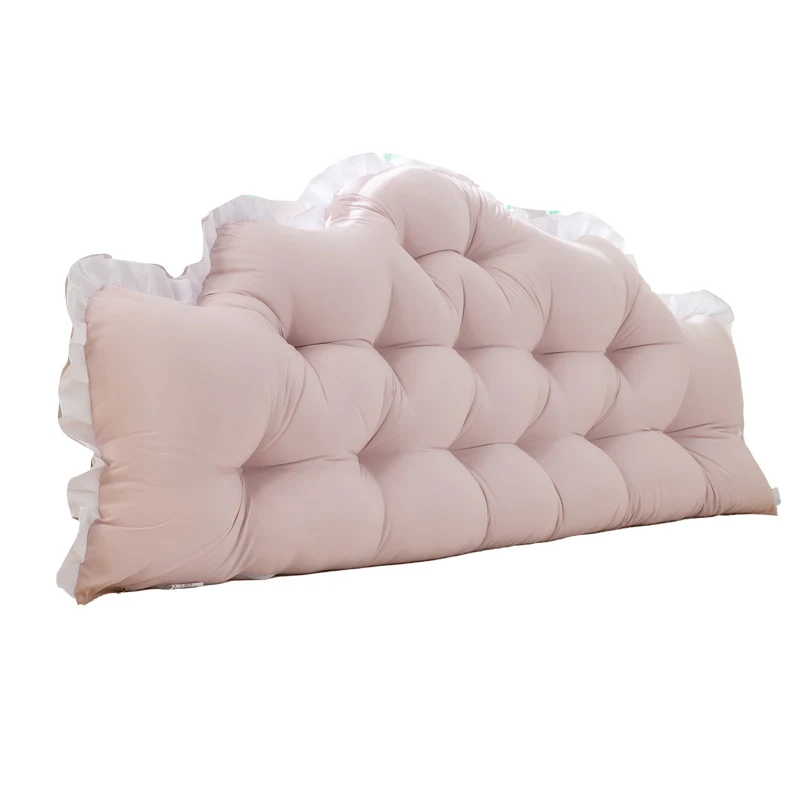 Factory export headrest cushion soft bag bed pillow dormitory reading large back cushion girls sleeping waist protection pillow