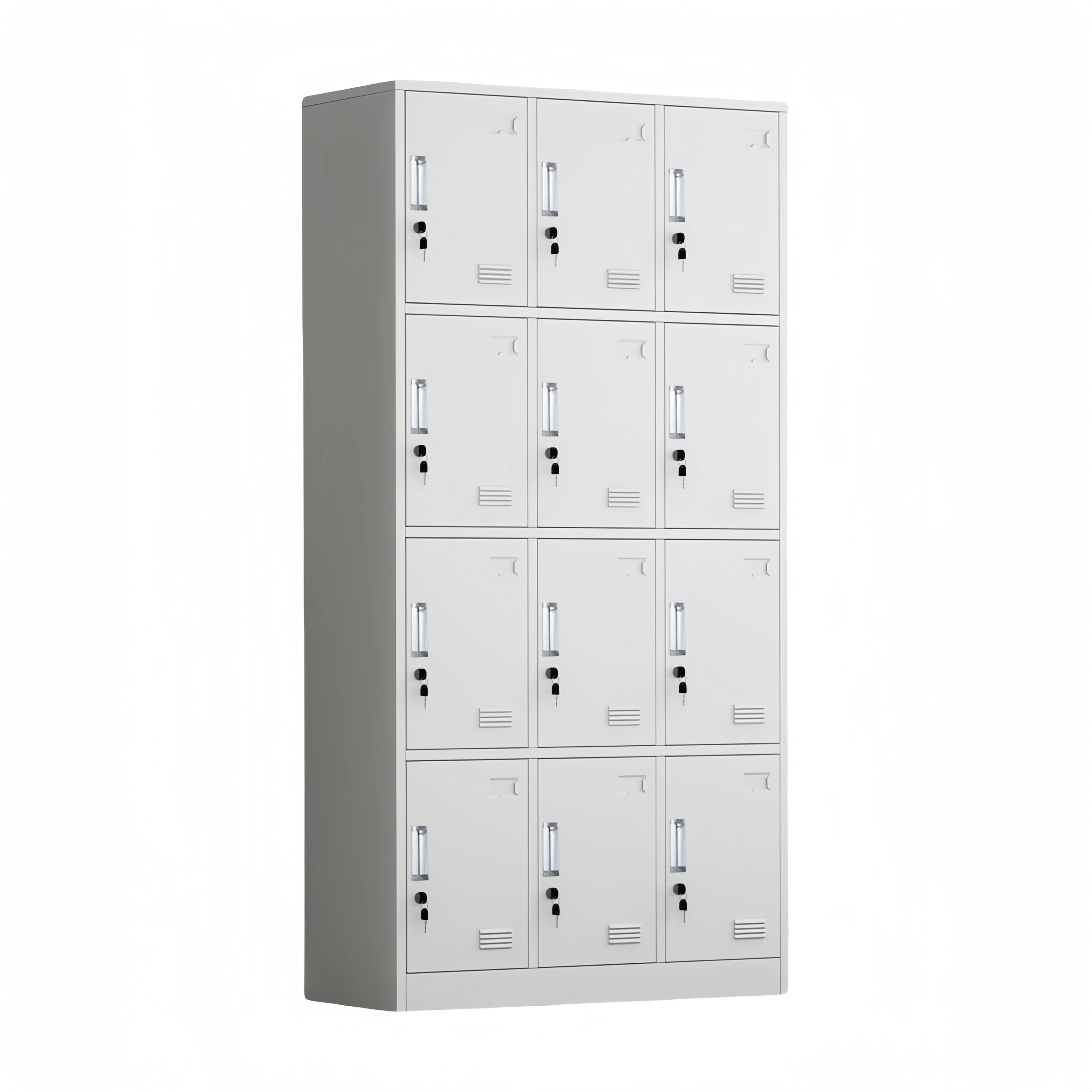 All-onetech Armoire 9-24-doors Locker Wardrobe Storage Cabinet Closet with Hanging Rod Adjustable Shelves Home Furniture Bedroom