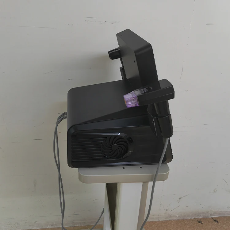 Portable Fractional Rf Microneedle Machine Radio F Replacement Heads For Gold Rf Microneedling Gold Rf Crystallite Depth 8