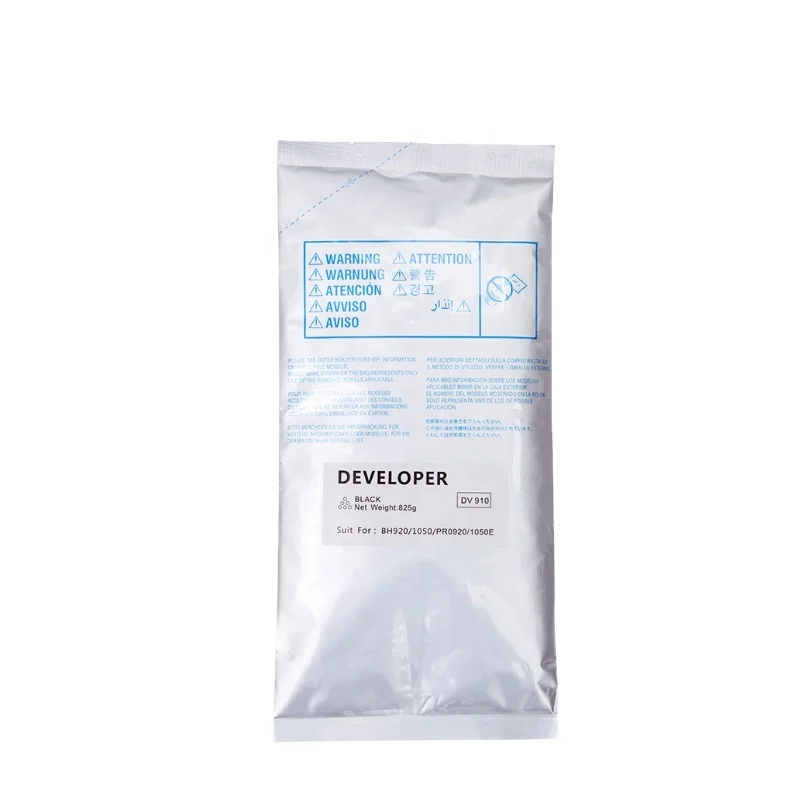 DV613 430g Developer for Konica Minolta C451 C550 C650 C452 C552 C652 654 754 Compatible Copier Developer Powder DV-613 Carrier
