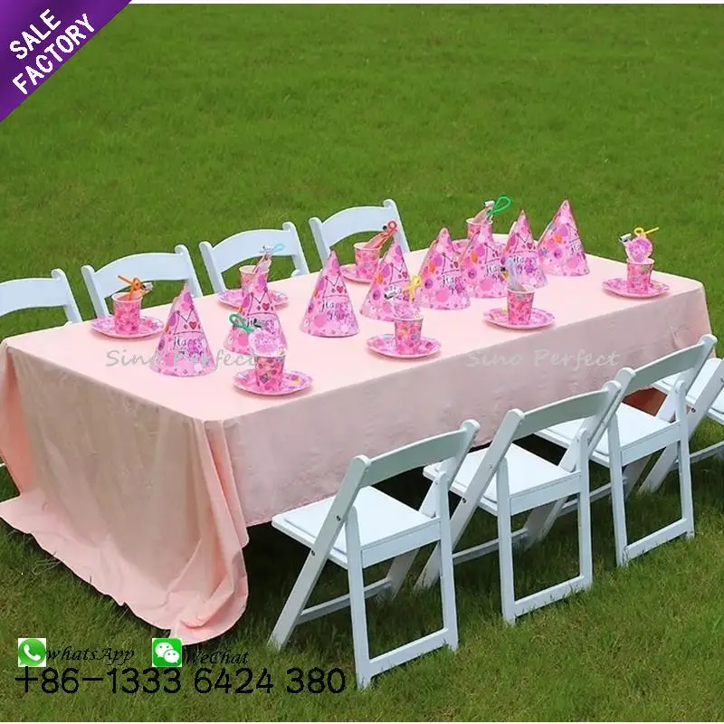 OEM Durable Plastic Resin Furniture Wedding Banquet Event White Chiavari Tifany Kids Party Chair
