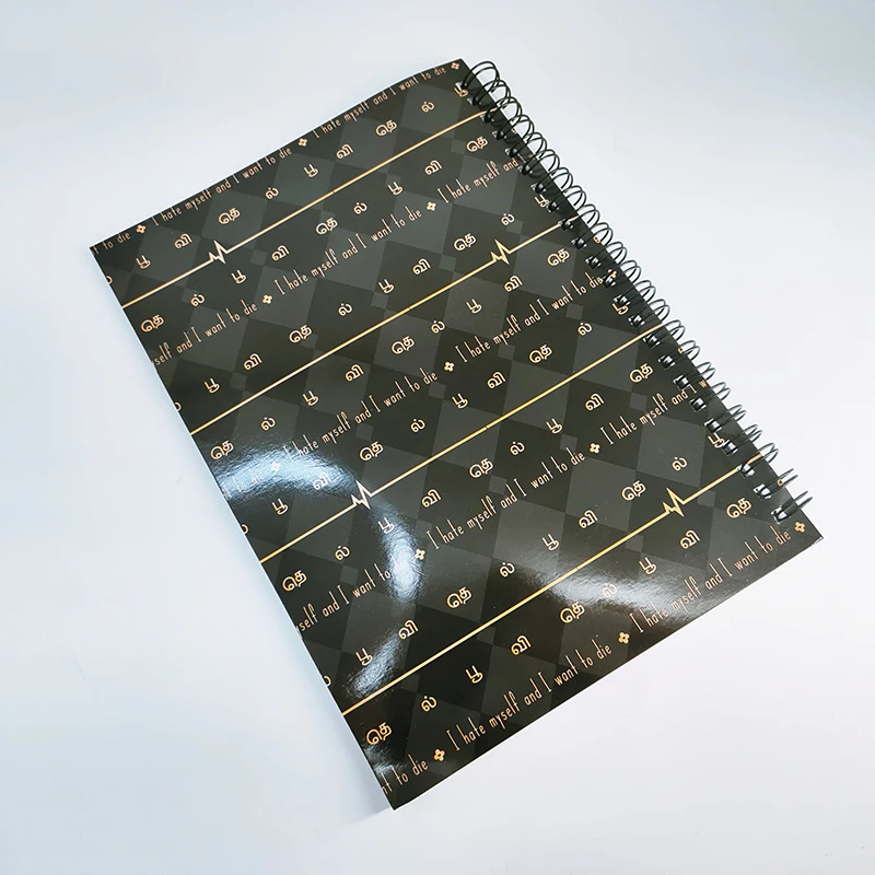 Note book pressure releasing sticker book print with release reusable paper inside