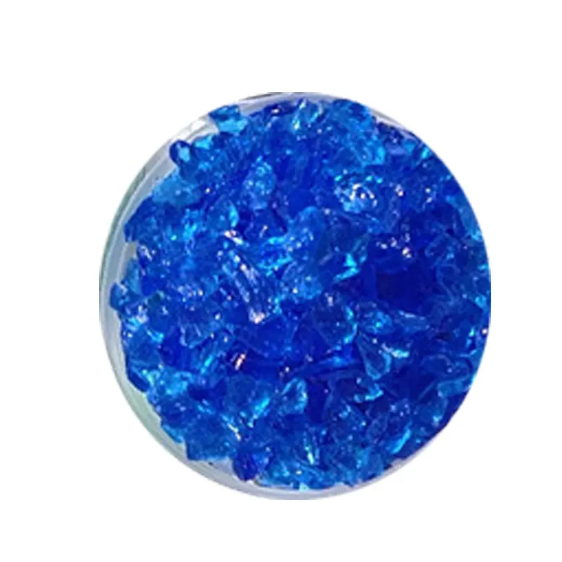 Colored irregular glass sand for decoration Color sand for kids painting art