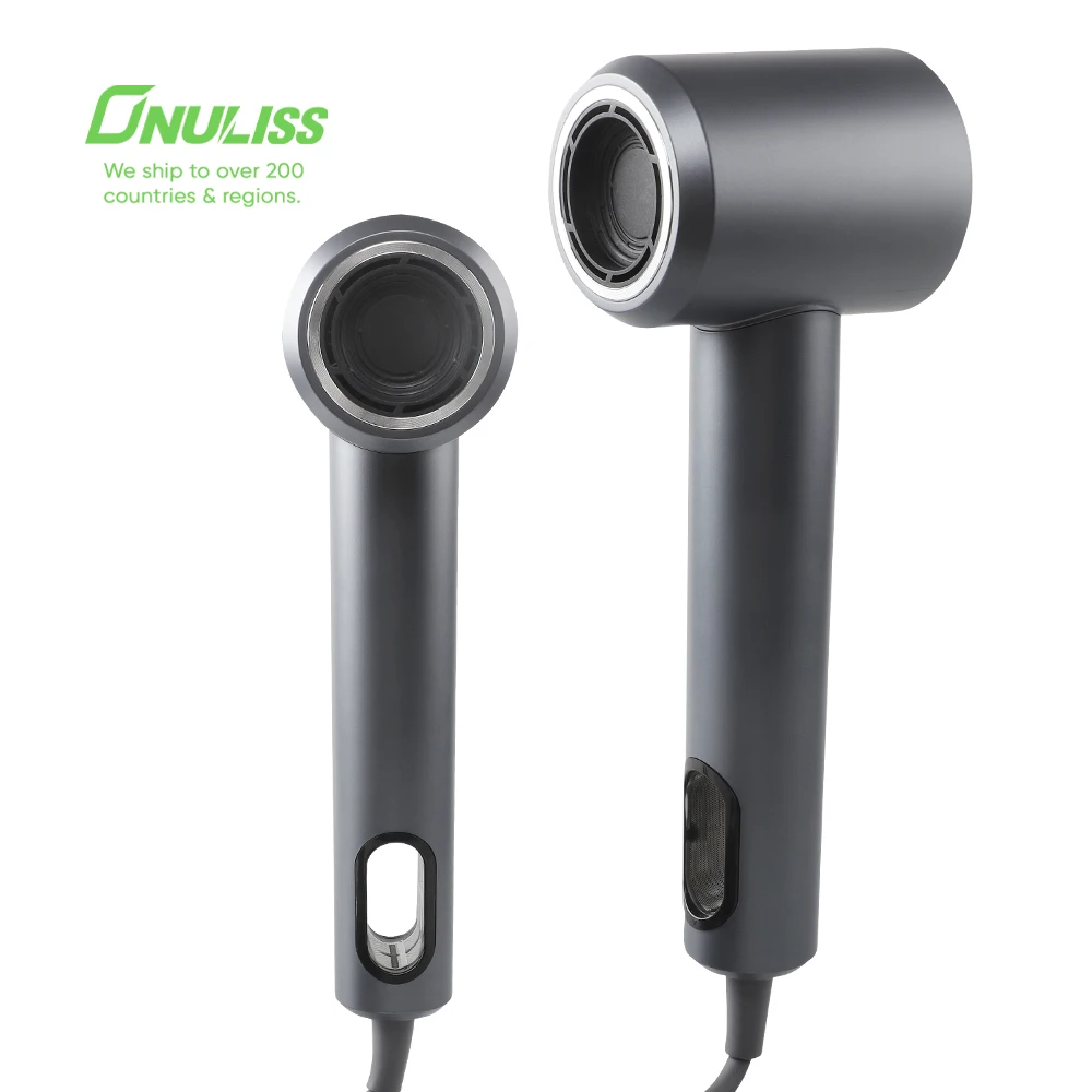 High-Speed Brushless Motor Negative Ionic Blow Dryer Lightweight Low Noise Negative Ionic Blow Dryer 1500W Hair Dryer