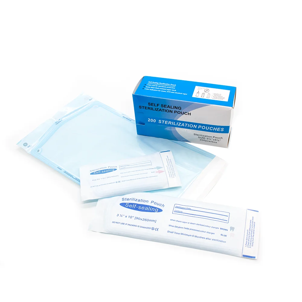 Heat Seal Pouches Peel Pouches Packaging Dental Pouches