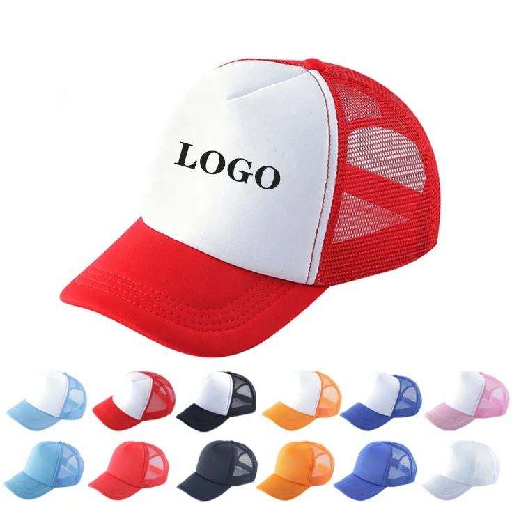 2020 Custom embroidery sports 5 panel baseball trucker cap and hat for men gorras