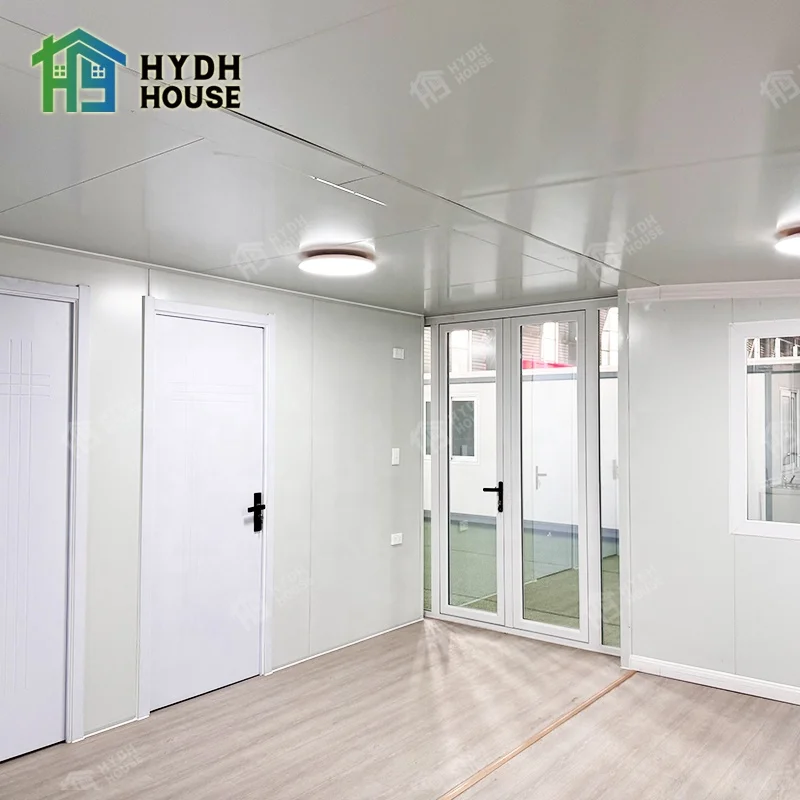 High quality Portable Steel Eco 1 to 2 bedroom Module expandable container house With Facilities