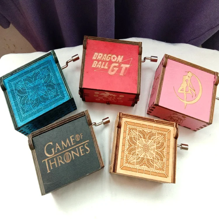 
2019 New Arrive Custom Hand Crank Zelda Music Box 