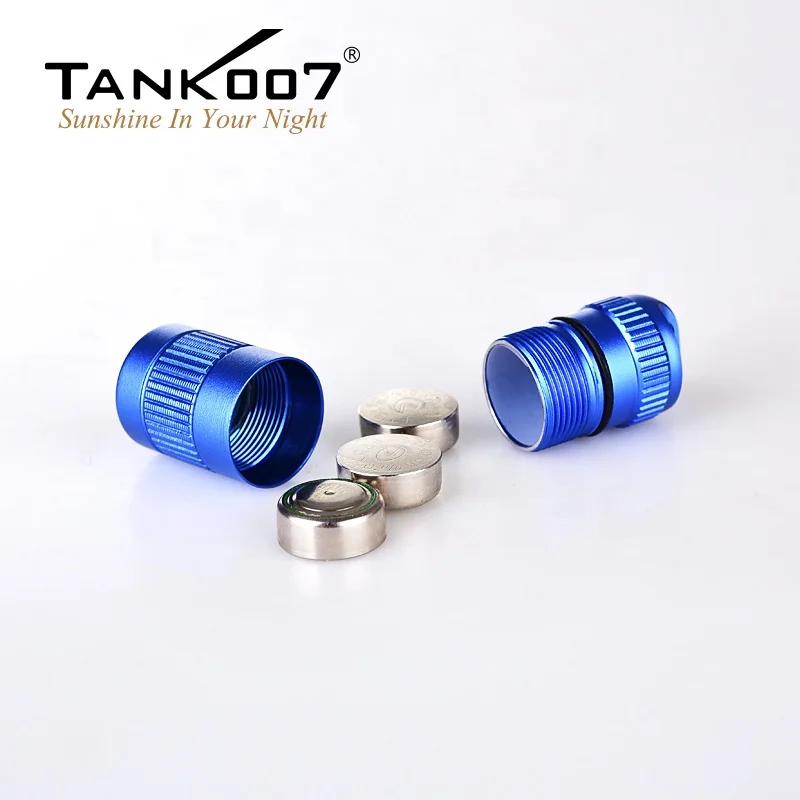  Tank007 E15 Ai 2019 новейшее поступление Рождественский подарок водонепроницаемый мини брелок свет