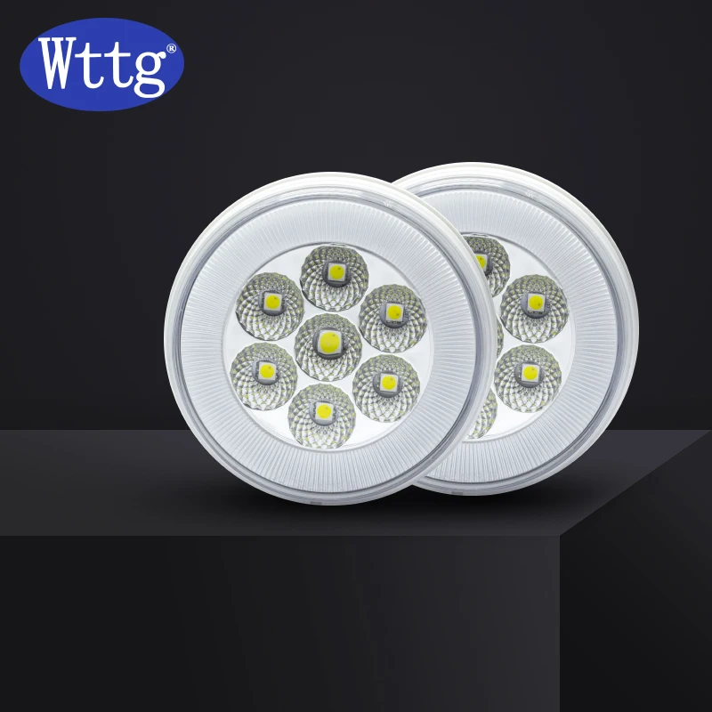 Truck lights led 24 volt 12 volt DOT SAE approved dump truck led tail light dual color red and white truck tail lights