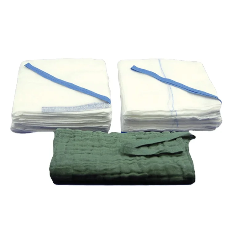 Хирургическая повязка, Обнаруживаемая рентгеновским излучением, круглая губка, марлевая губка, не стирается или не стирается