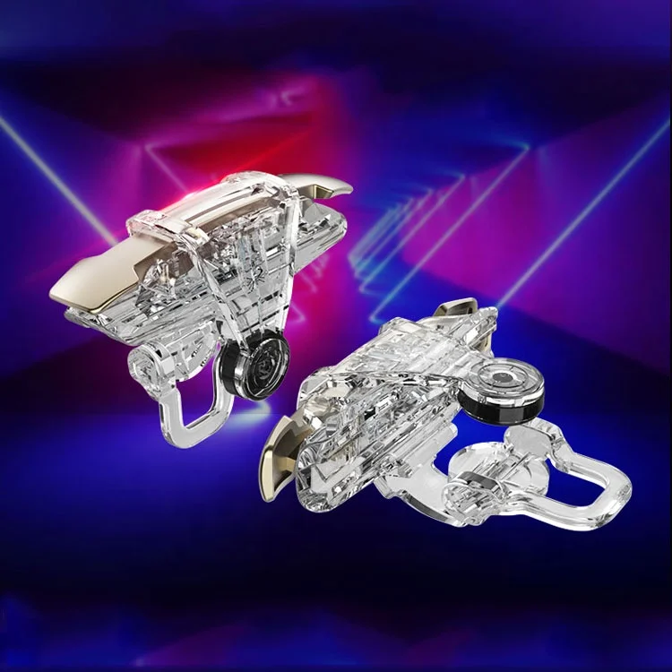 New modle M9 trigger button 2pcs Mobile Gamepad for PUBG Controller Phone L1R1 Grip Trigger Fire Buttons Key ABS White