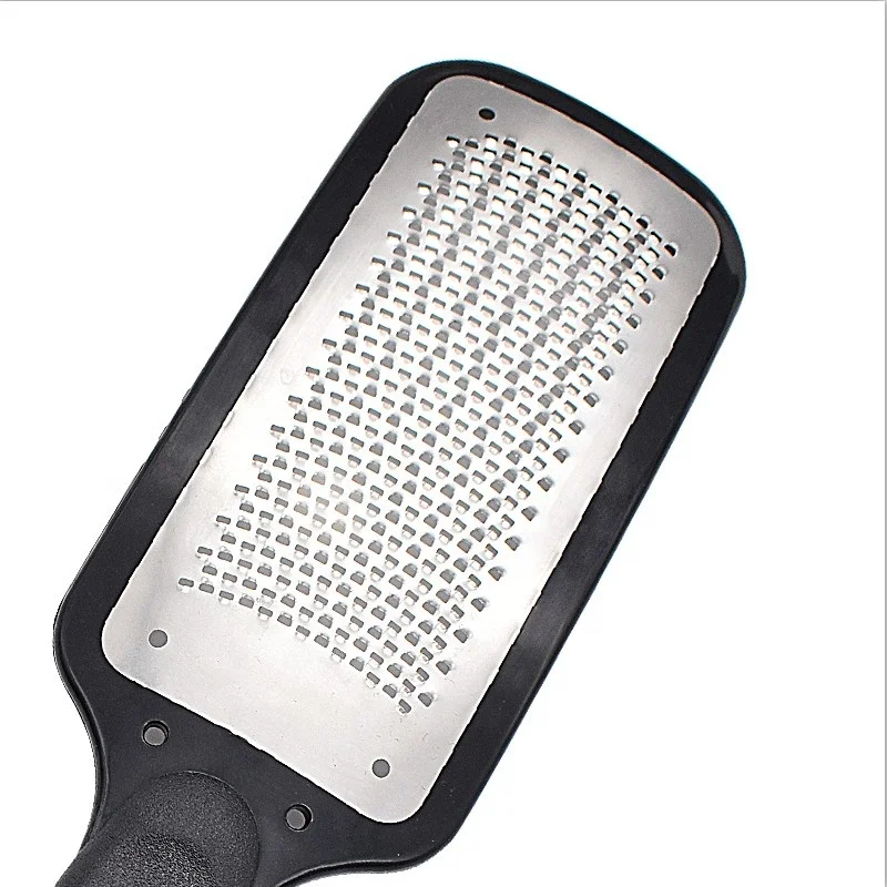 New design factory hot selling  stainless steel big foot file with PP handle