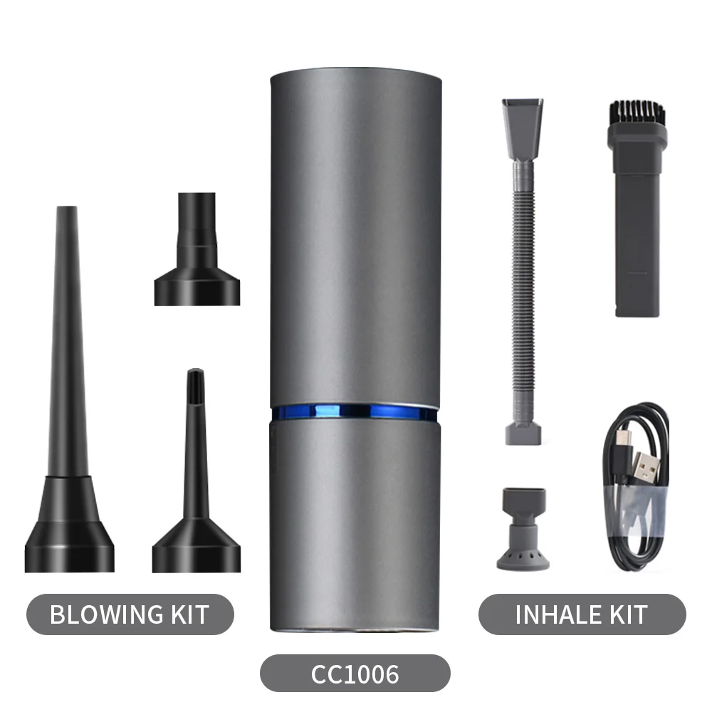 Amazon Hot 3 in 1 Portable Air Pump Quick filling Mattress Wireless Rechargeable Duster 4500Pa Car Vacuum