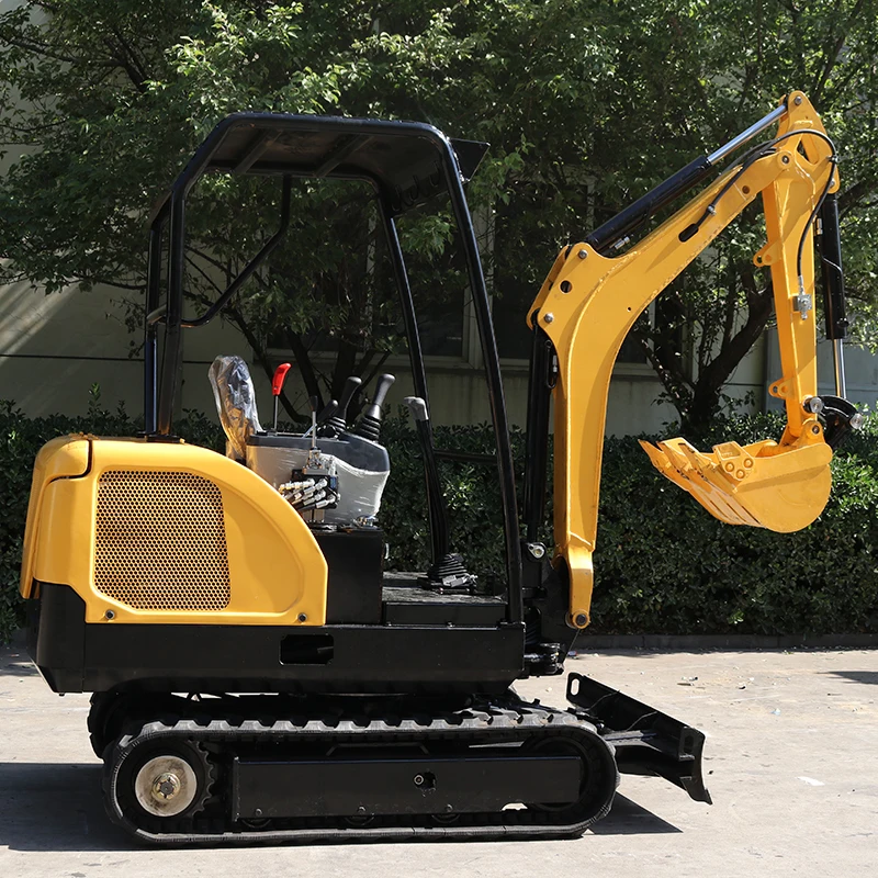 KV20 Mini Excavator 2 Ton Hydraulic Excavator Small Micro Digger Crawler Rubber Track Mini Excavator For Sale