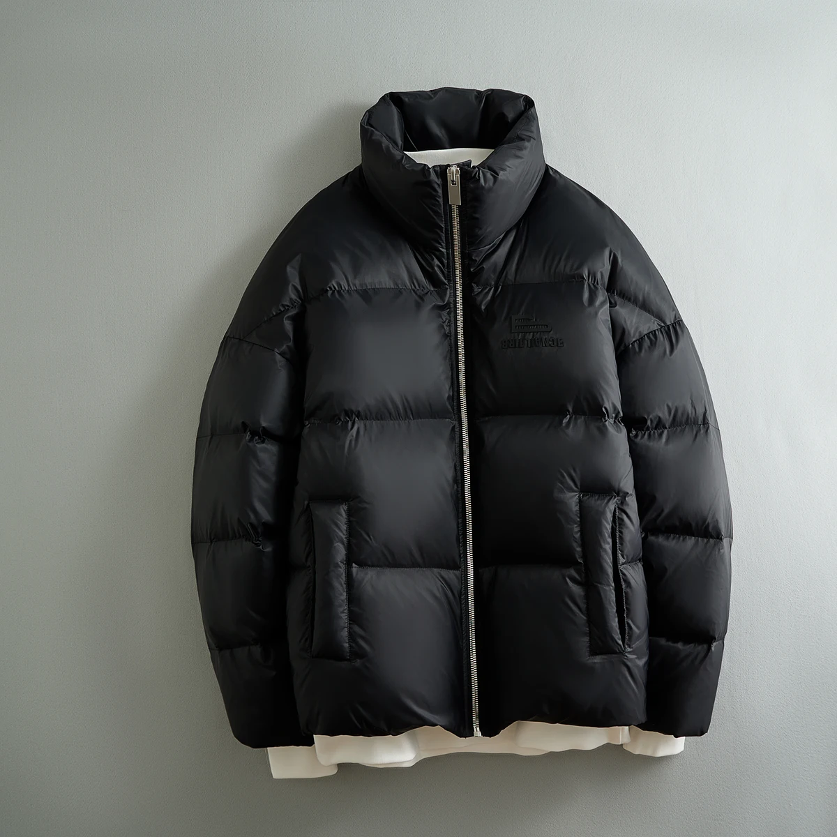 OEM Custom Design Fashion Shiny Winter Coat Men Puffer Down Jacket custom puffer jacket