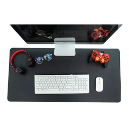 Innovative Design Wholesale Customized Printable Mouse Pad Desk PU Leather