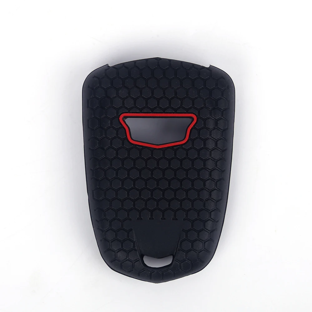 High Quality Fashionable Durable Silicone Car Key Cover With Honeycomb Pattern