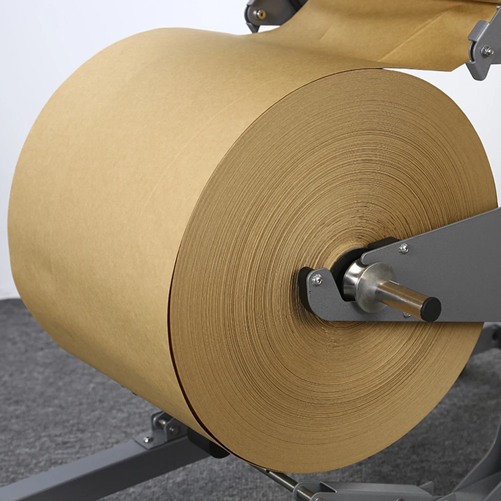 
High Quality Oem White Kraft Brown 70Mm 80Gsm 90Gsm Printed White Kraft Paper Roll 