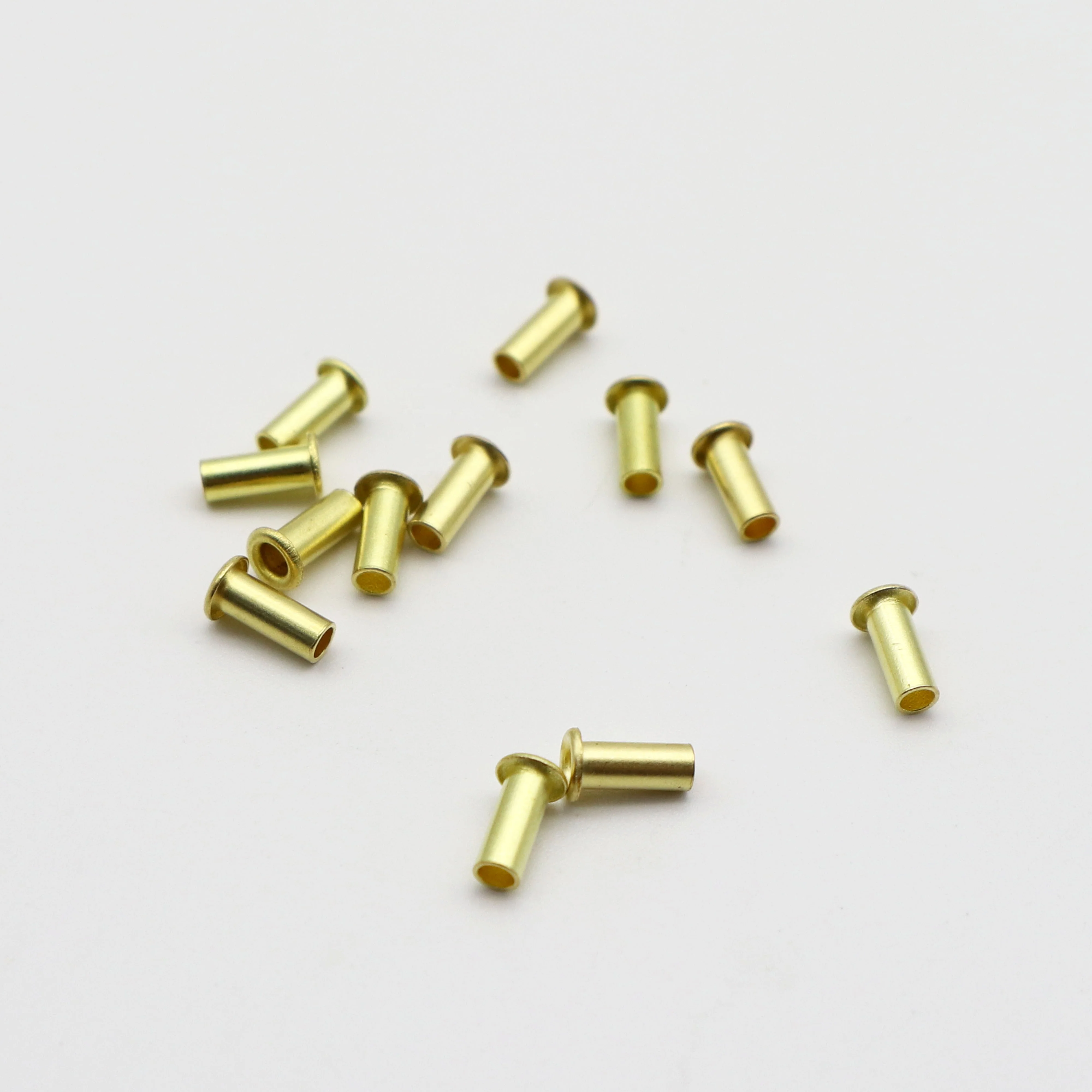 Brass Eyelets Tubular Hollow Rivets with High Quality 2.5*6.5