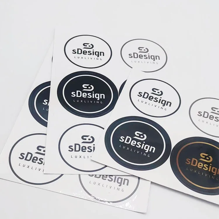 PVC Car Logo Wholesale Custom Waterproof Transparent Personalized Label Stickers for Decoration