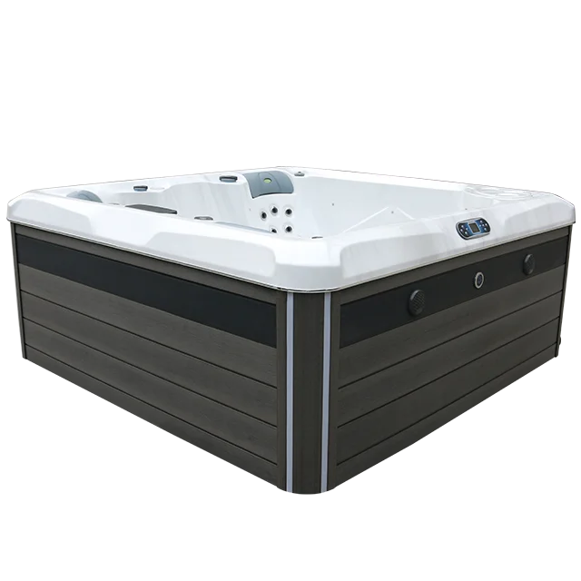 2 Lounge New Outdoor Massage Bathtub Whirlpool Spa Hot Tub