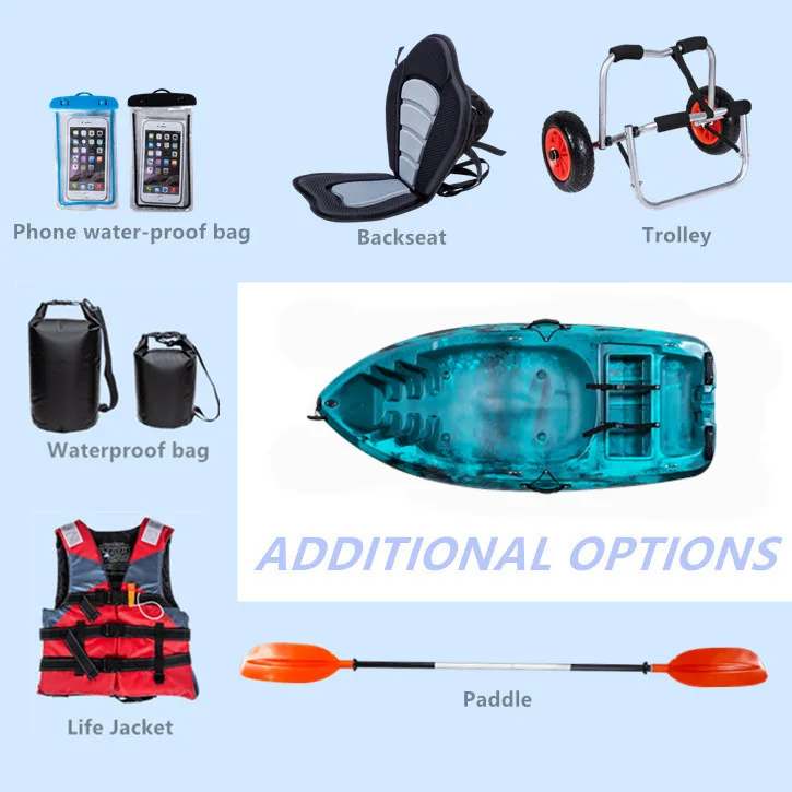 6.5FT one seat mIni kayak easy to carry