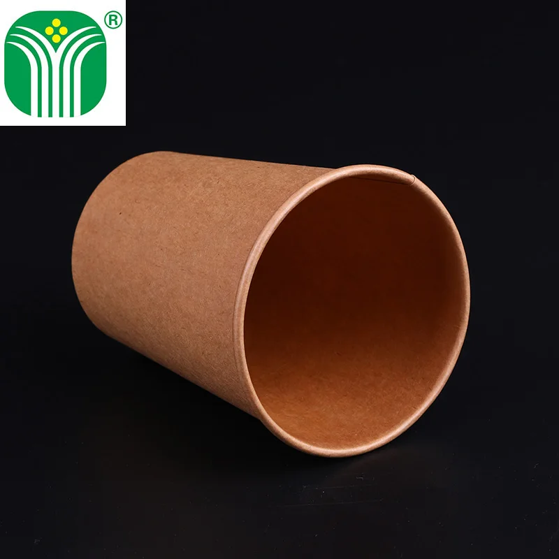 alibaba china supplier custom printed 500ml 16oz kraft paper cup