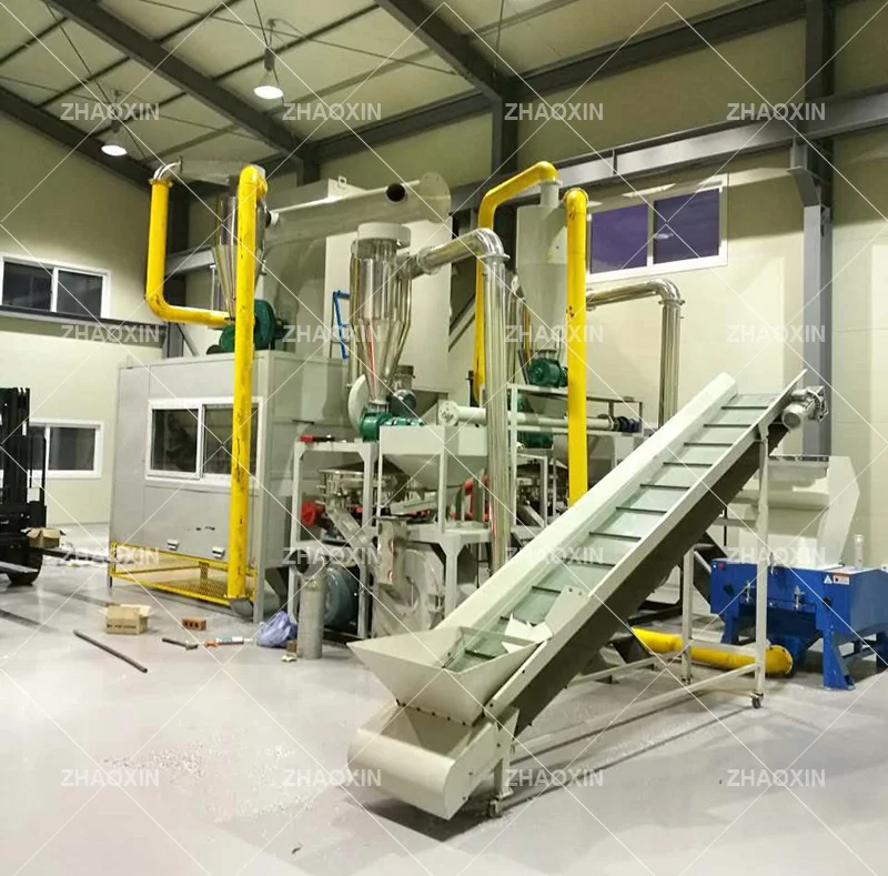 Установка по переработке и разделению пластика алюминия установка