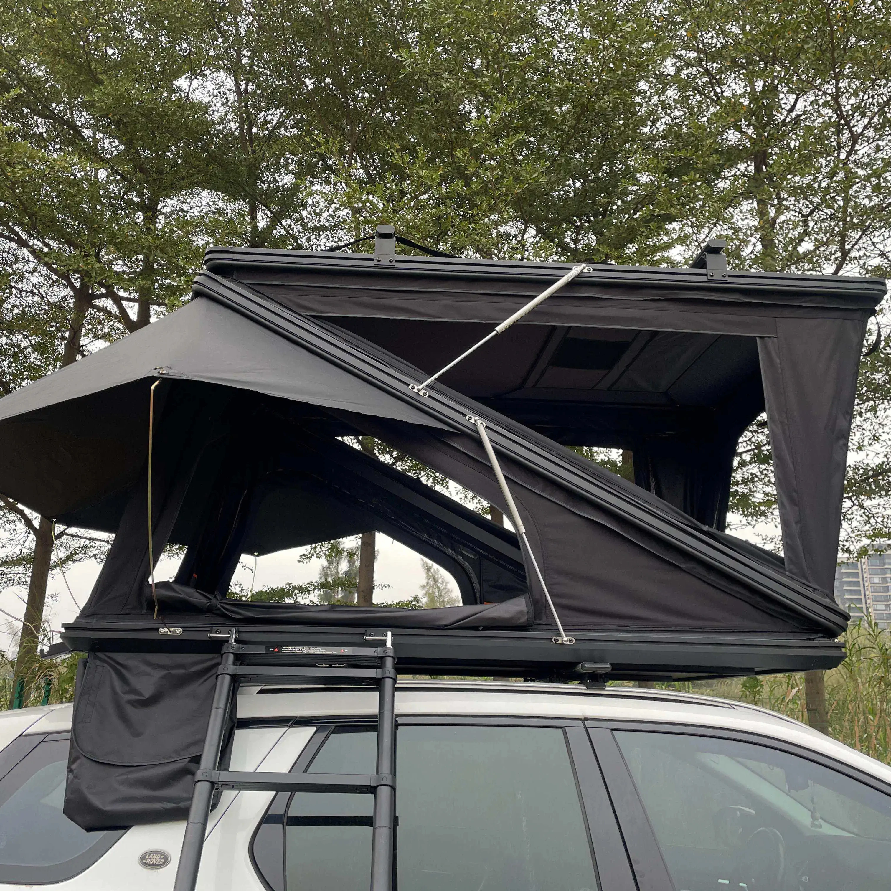 Outdoor Camping Tent 4WD New Style Aluminum Z-Shape Hard Shell Roof Top Tent