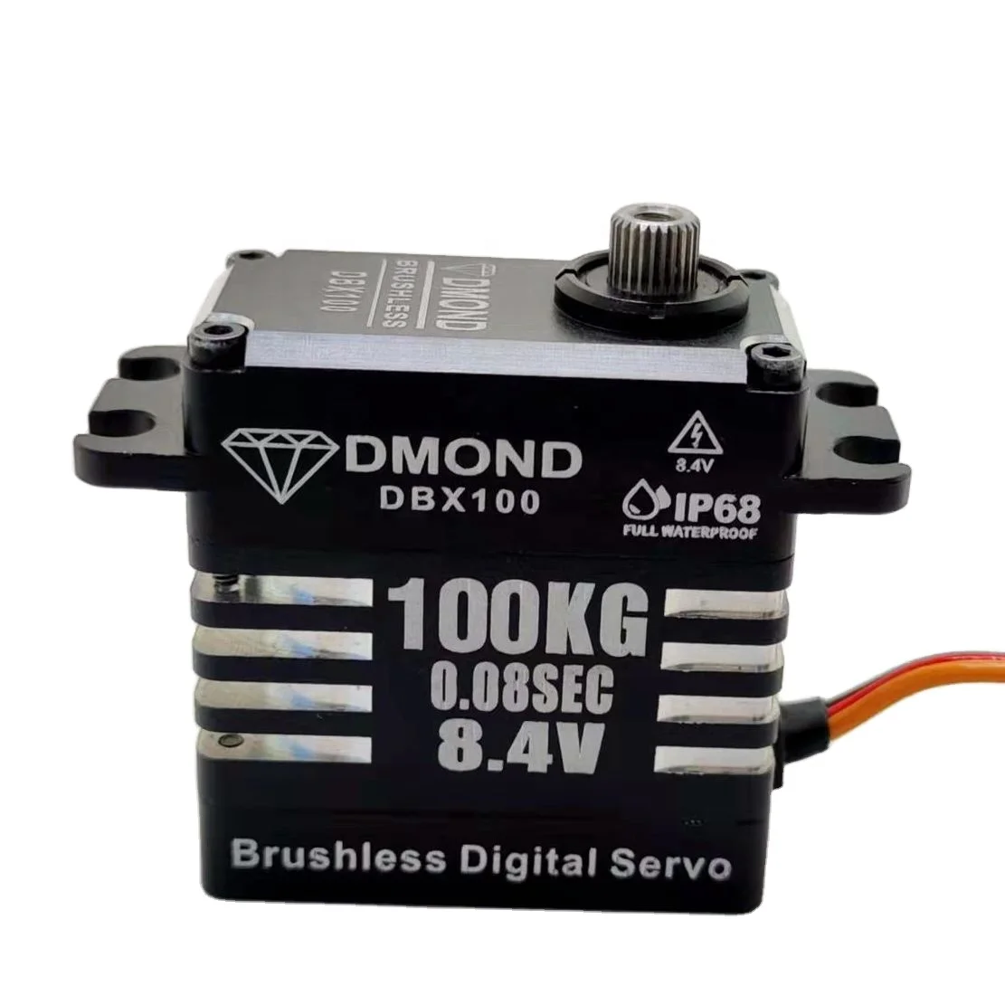 DMOND DBX100 100 кг 8 4 сек в бесщеточный сервопривод цифровой IP68 полная Водонепроницаемая нержавеющая Шестерня монстр-убийца SB2292SG A81FHM K8S