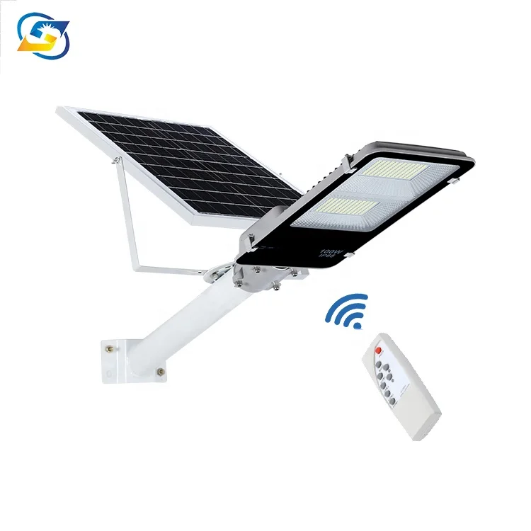 Наружный 50 Вт 100 Вт 150 Вт 200 Вт 300 Вт литой под давлением алюминиевый раздельный солнечный уличный фонарь с полюсом