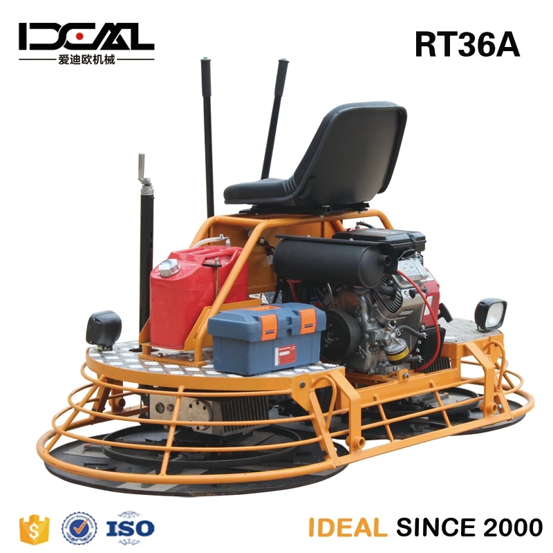  GX690 36 'ездить на шпатель 22hp бензиновый двигатель Вождение бетонный машина ездить для