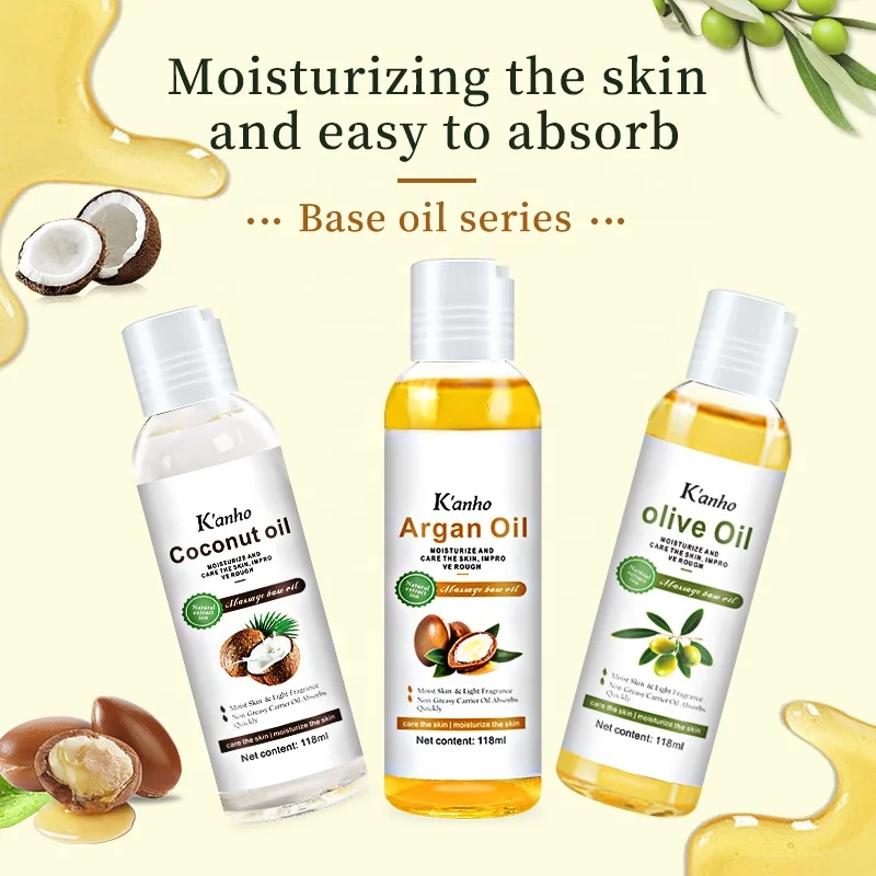 Kanho Avocado 118ml Essential Oil Natural Body Oil Organic Argan Olive Jojoba rosehip Grape seed Almond Coconut Oil Cold pressed