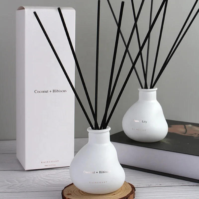 RAINCOAST Mini 70ml Elegant Not-regular Bottle Home Diffuser for Hotel Office Wholesale