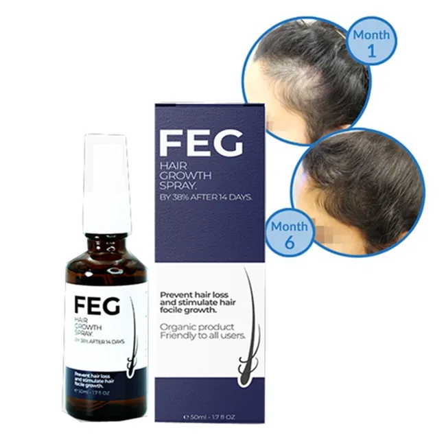 Organic Hair Growth Serum with Fast Effect for Hair Loss Treatment