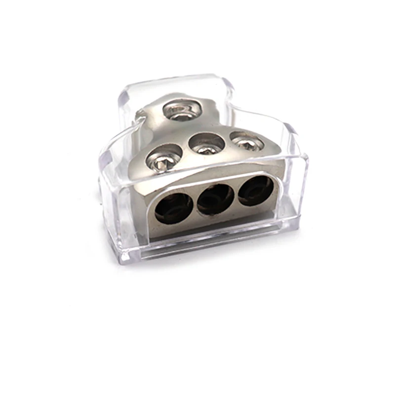Car audio fuse holder distribution blocks 1 in 3 out  fuses box block universal car accessories