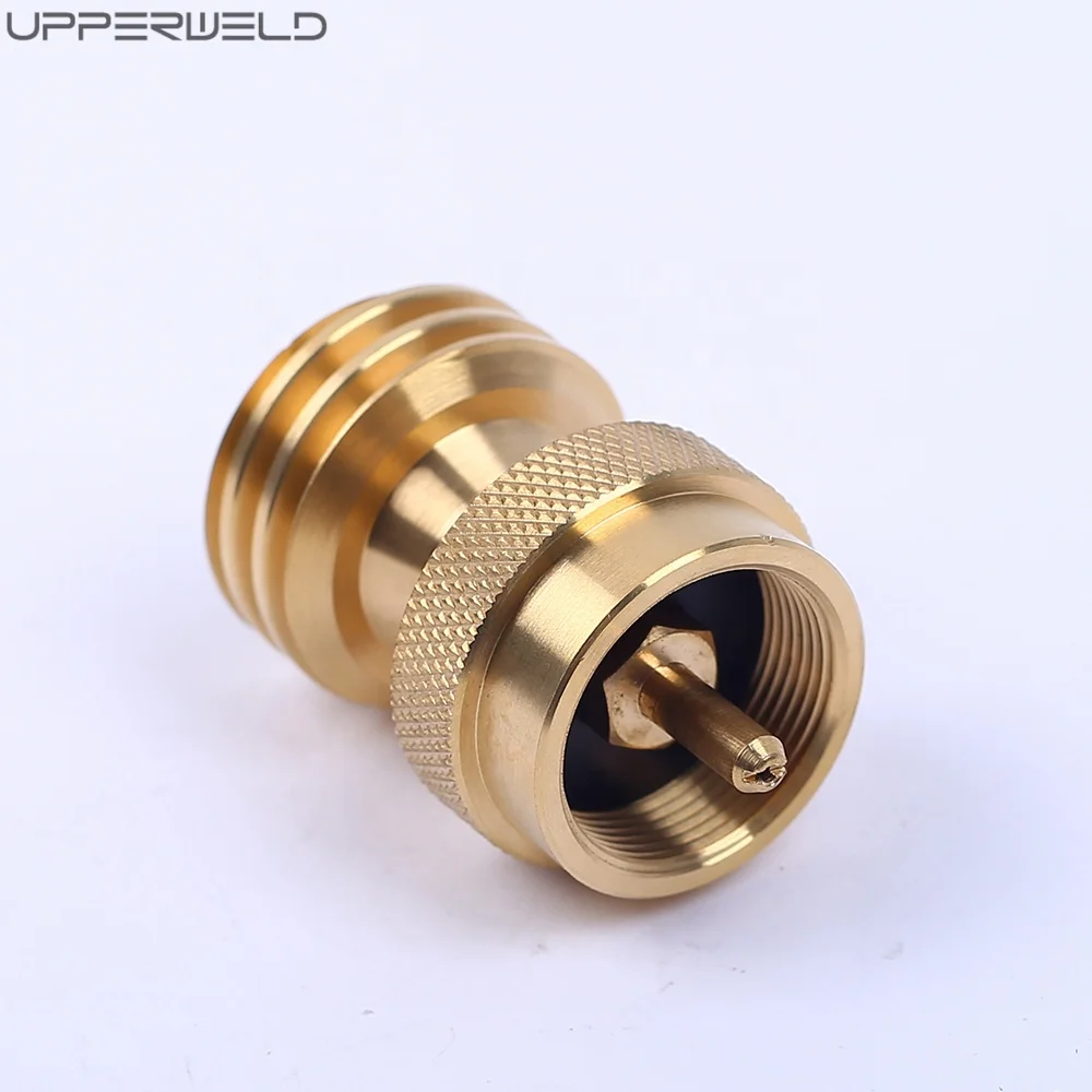 UP009-011 Propane Adapter with Level Indicator Gauge for One Head Heaters tank Y-splitter