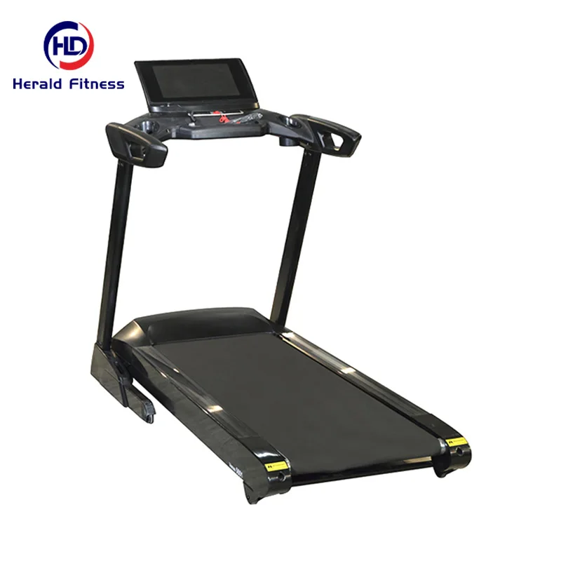 Multi-function Cardio Exercise Electric Walking Running Machine Commercial Stationary Treadmill With Button Type