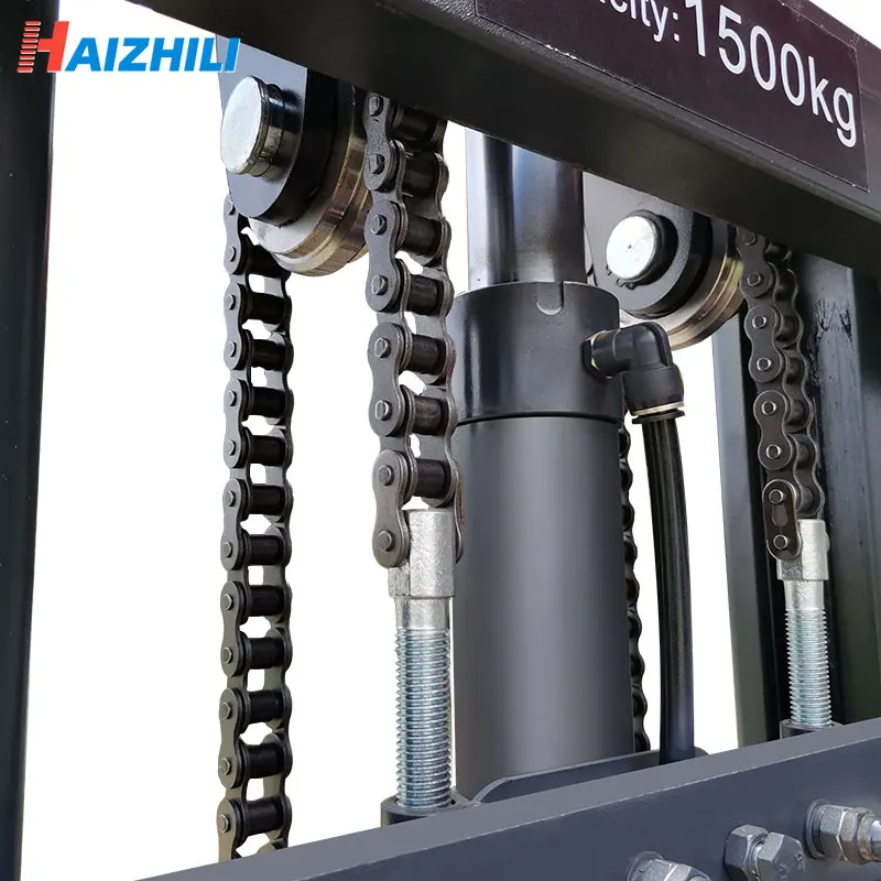 2024  good quality 1.5ton,1.6m semi electric pallet  hydraulic pallet stacker with battery with CE