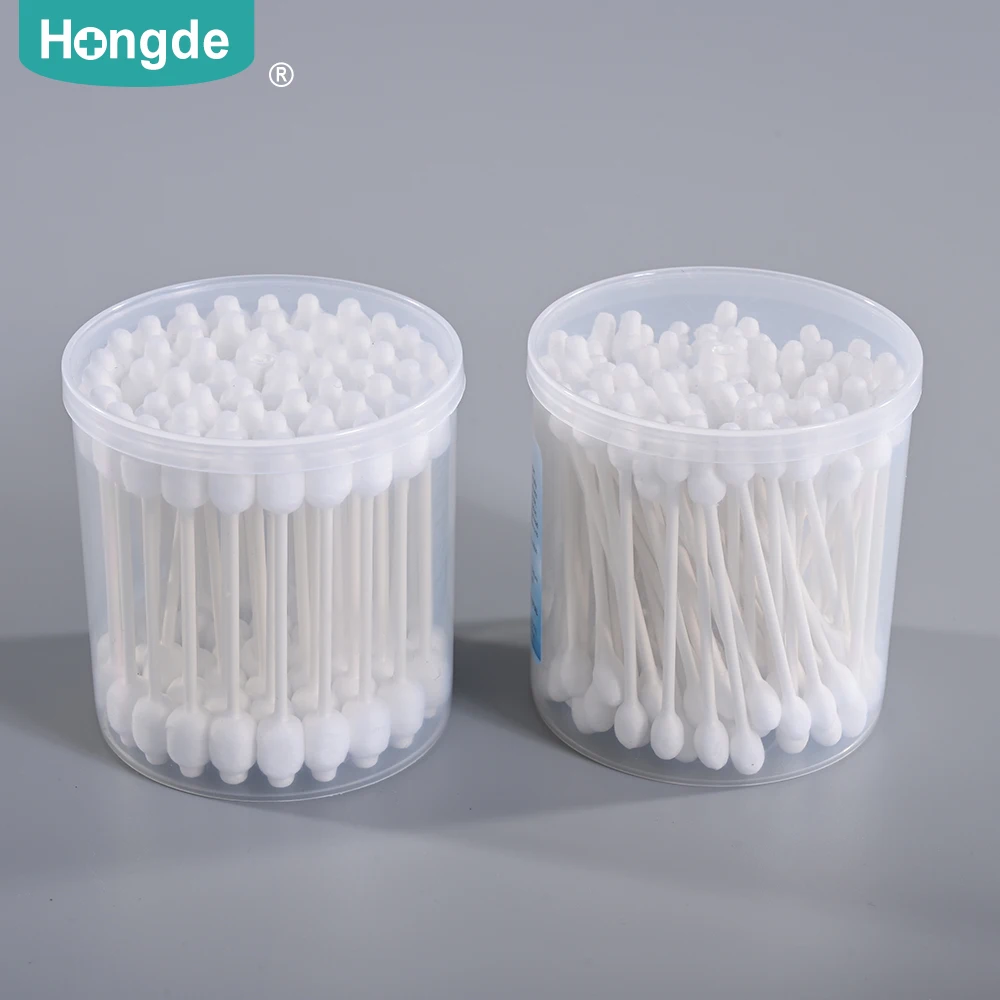 High quality cotton buds Wooden Stick/plastic stick /bamboo stick dental use makeup cleaning or remove sterile Cotton Buds swabs