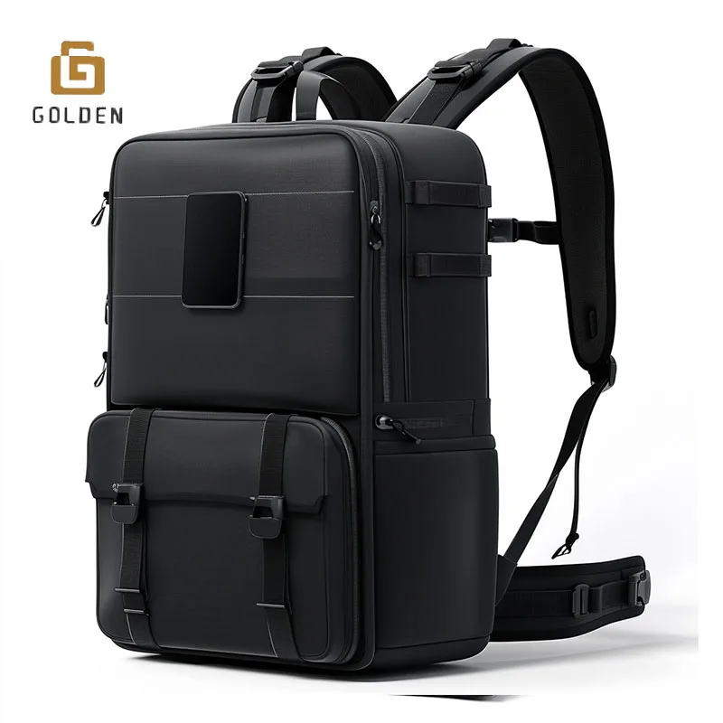 Golden Multifunction Slim Men Waterproof Wholesale Laptop Backpacks Business Travel Bag Anti-Theft Laptop Backpack With Usb Port