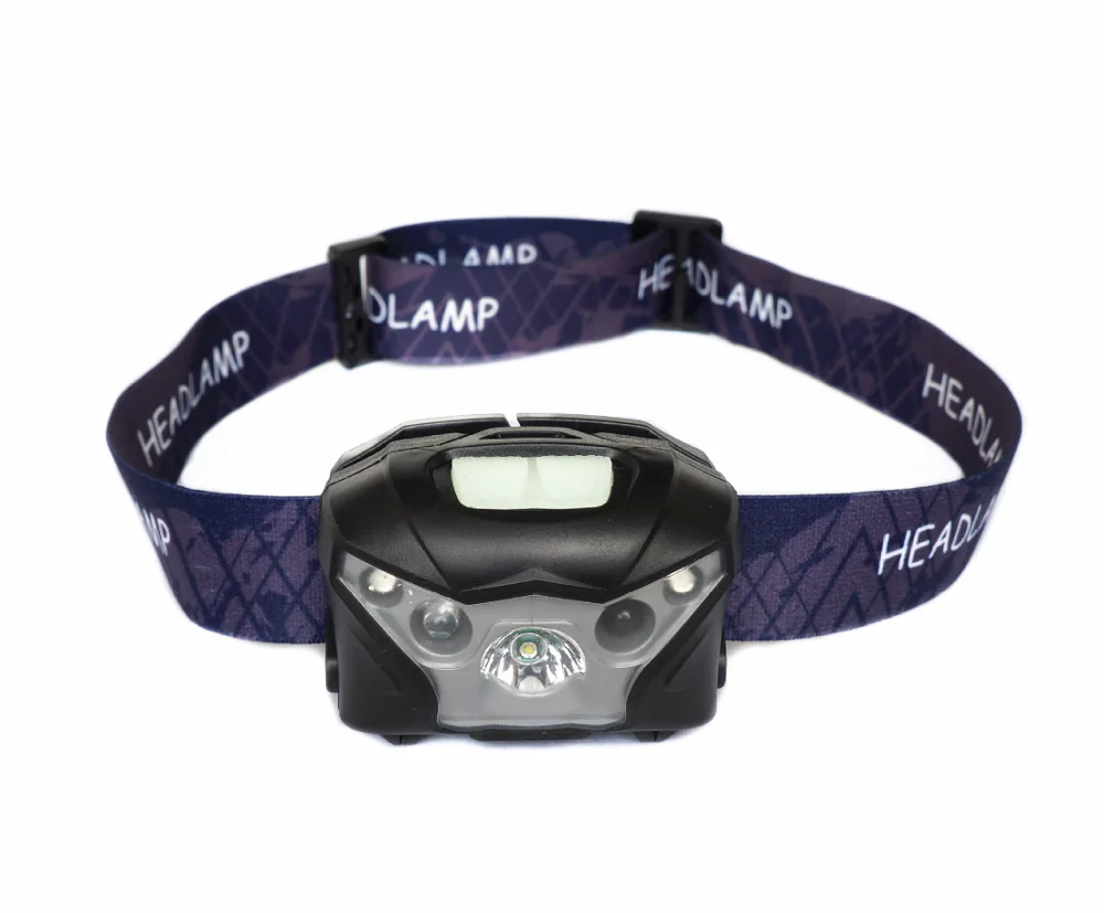 High Quality Red Safety Camping Head Light Lamp USB Rechargeable Waterproof Outdoor Sensor Led Headlamp