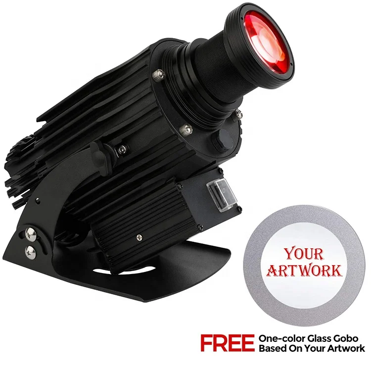 
Outdoor Waterproof with Manual Zoom 40W Professional LED Logo Gobo Projector 