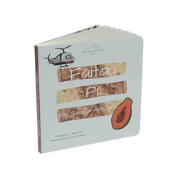 Guangdong Supplier Custom Design Children Story Cardboard Kids Education Board Book Eco-friendly Offset Printing Film Lamination