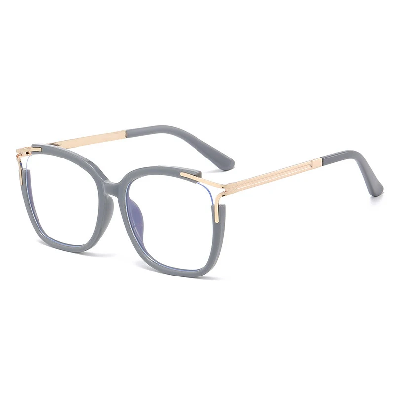 Latest Female TR90 Eyewear Frame Anti Blue Light Lens Optical Glasses Vintage Cat Eye Glasses Frames