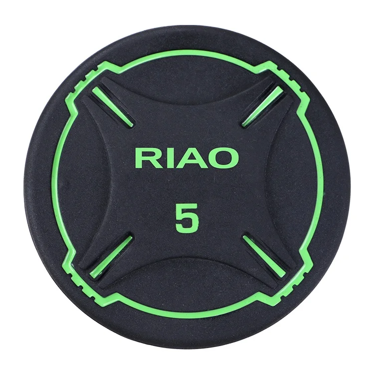 Commercial gym used round PU urethane dumbbells set