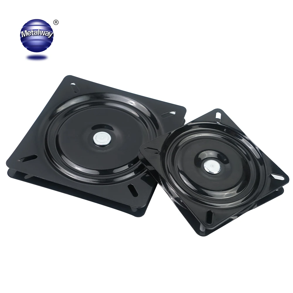 12inch Seat Swivel Base Turntable Rotating Swivel Heavy Duty 360 Degree Chair Base Turntable Square Lazy Susan Swivel Plate