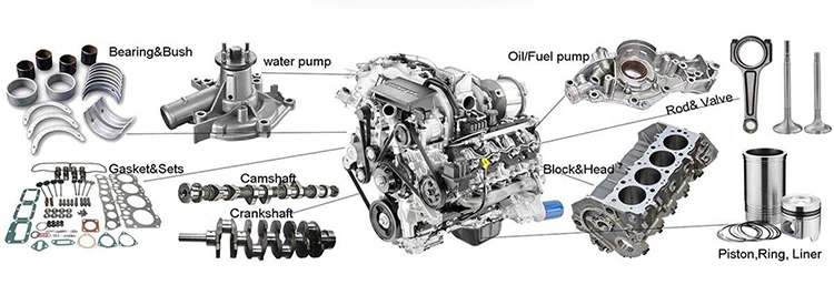 Diesel Engine Original Deutz 413 Spare Parts V8 Pressure Oil Pump OE 04143644